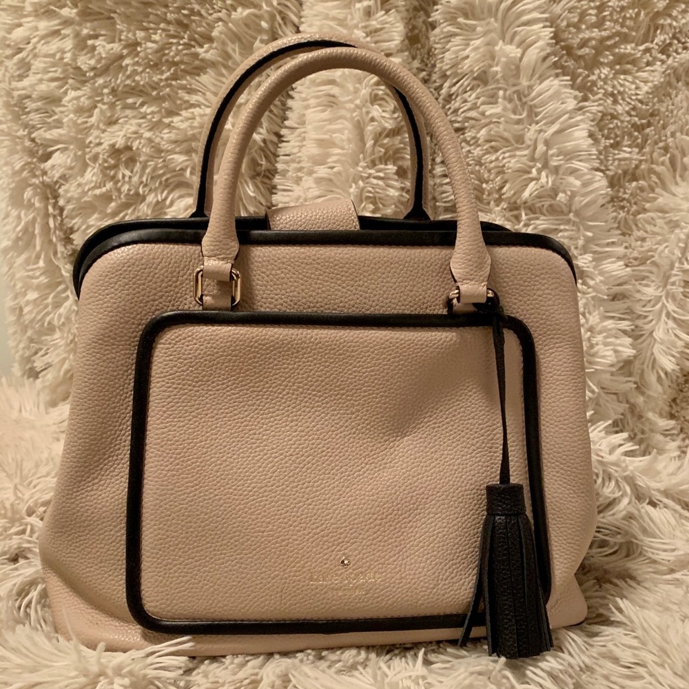 Kate Spade Hand Bag in Blush Pink Leather